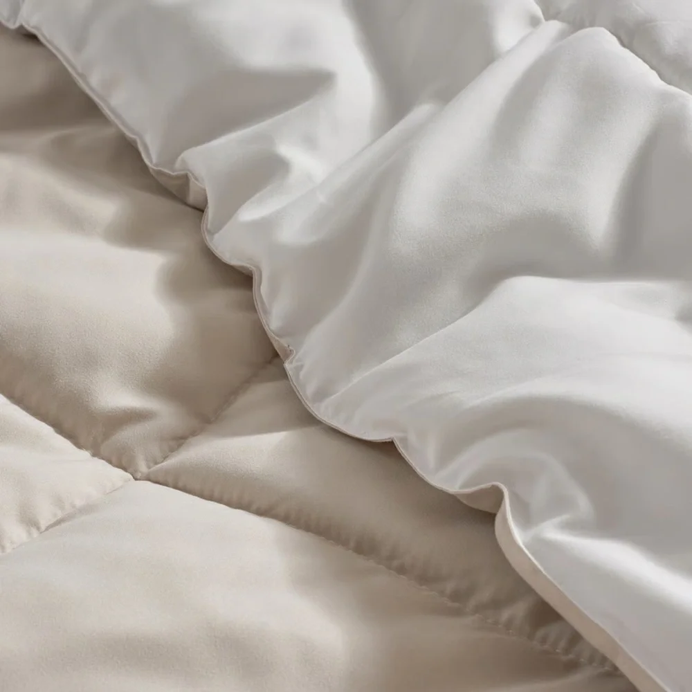 White and Cream Comforter Set
